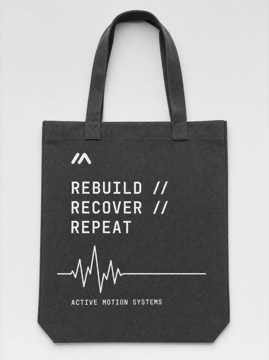 Rebuild Recover Repeat Tote Bag